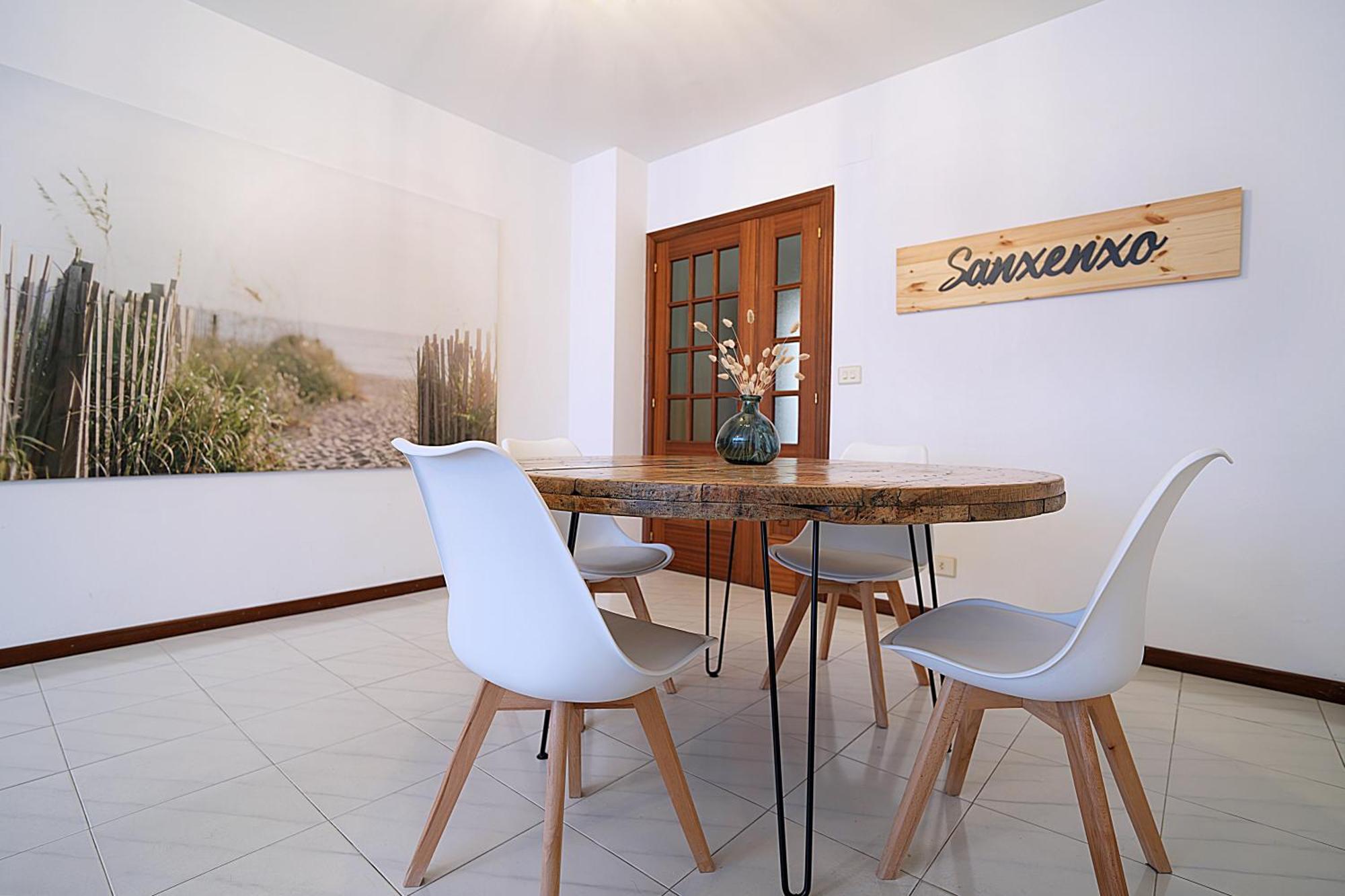 Apartamento De Playa En Sanxenxo Con Parking Luaran gambar